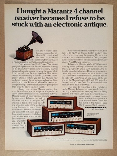 Pubblicità marantz 4220 4230 - pubblicità,