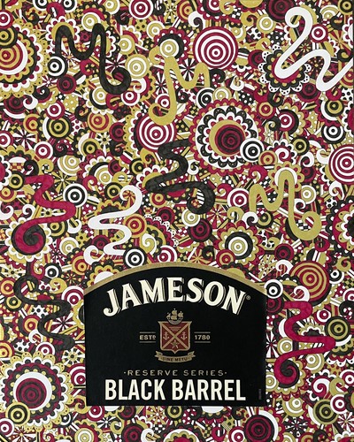 Arte parete jameson black - arte,