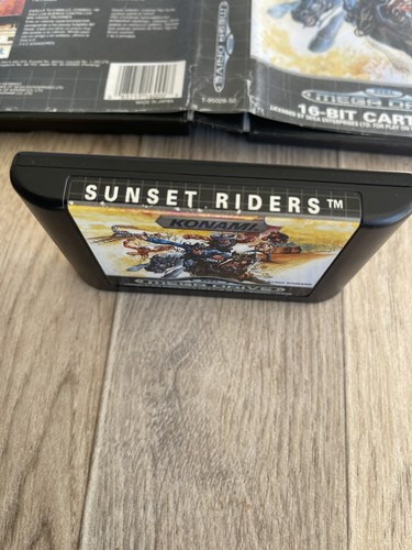 Sega megadrive sunset riders - sega,
