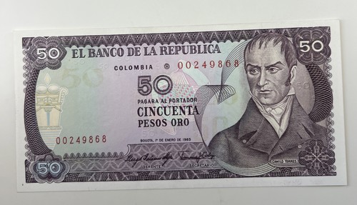 Pesos oro colombia - 50,
