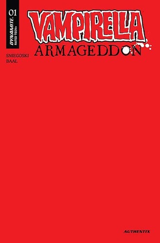 Vampirella armageddon rosso - armageddon, #1