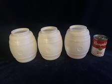 Set (3) Paralumi in vetro