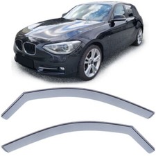 Deflettore vento deflettore pioggia parabrezza nero adatto per BMW Serie 1 F20 1