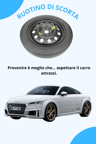 Ruotino scorta per audi tt - ruotino,