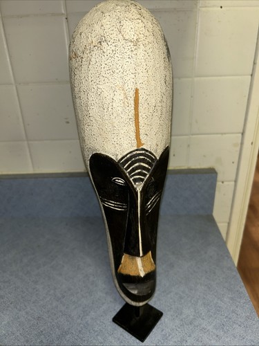 Maschera zanna gabon africana