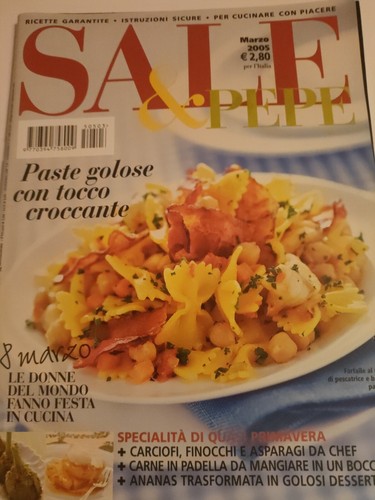 Rivista sale pepe - sale, ricette