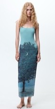 Maxi abito midi Zara Rene