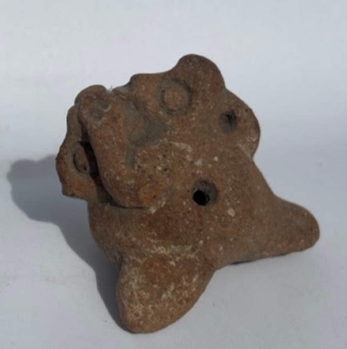 Fischietto ceramica zoomorfo