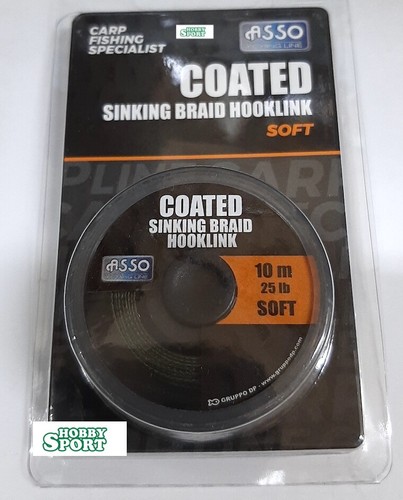 Asso coated sinking braid - asso,