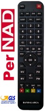 Telecomando per NAD. Selezionare il modello arriva già pronto