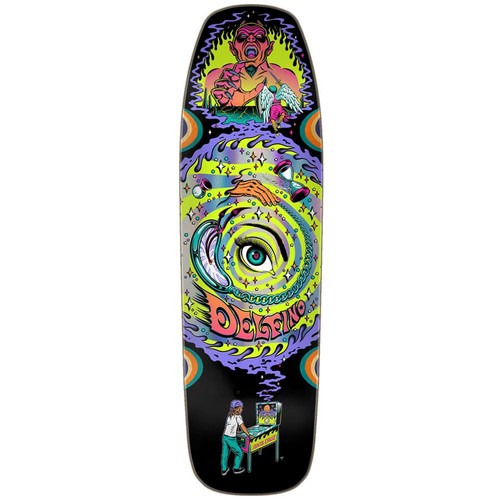 Santa cruz pro skateboard deck - cruz,