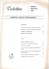 Telettra. Bollettino tecnico