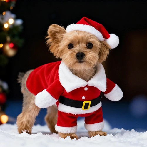 Costume natalizio carino cane - carino,