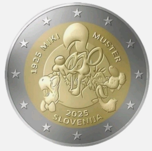 Euros commémorative - 2€,