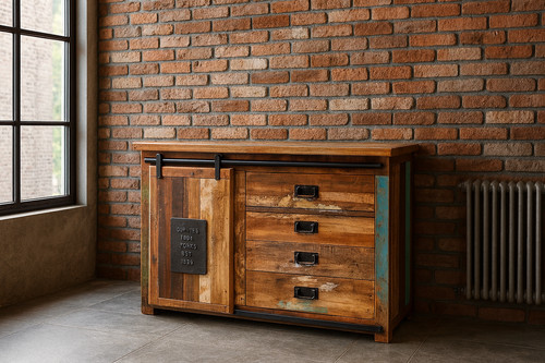 Madia credenza ferro - madia,