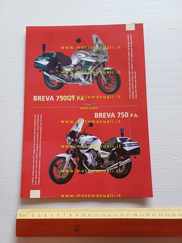 Moto guzzi breva 750 a - guzzi, p.a