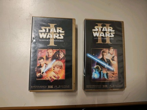 Coppia vhs star wars - 1, e