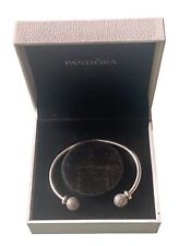 "PANDORA" BRACCIALE  IN PAVE ARGENTO 925 Autentica.
