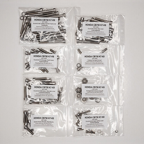 Honda 750 four k8 kit - honda, cb