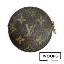 Portamonete rotondo LOUIS VUITTON Monogram Porte Monnaie Rond Coin Case M6192...