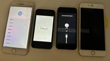 Lot Of 4 iPhones Mixed Models