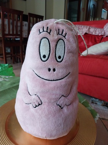 Peluche barbapapa rosa - barbapapa',