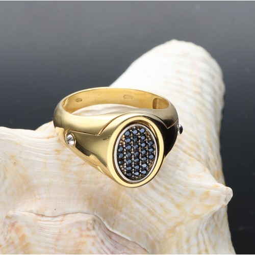 Anello uomo oro giallo 750 - giallo,