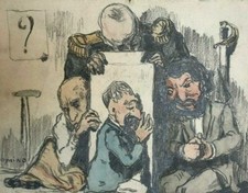 Ritratti di uomo caricatura a