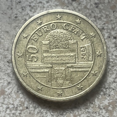 Centesimi 2002 austria - 50,