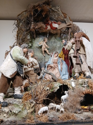 Presepe napoletano antico - napoletano,