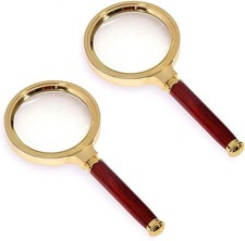 2PC Lupa de aumento 6X para