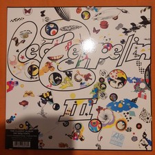 Led Zeppelin Led Zeppelin III BLACK Vinyl LP 180 Gram  NEW AND SEALED ROCK  HARD
