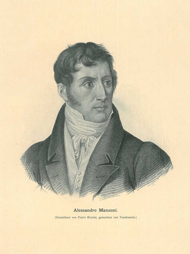Ritratto alessandro manzoni - alessandro,