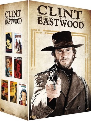 Clint eastwood coffret films - coffret,