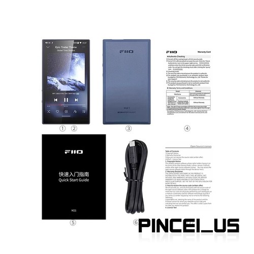 Fiio m21 bluetooth hifi - fiio,