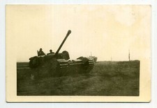 PHOTO ORIGINALE GUERRE DE COREE 1952 CHAR M26 PERSHING ? TANK