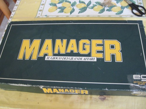 Manager gioco tavolo - manager,