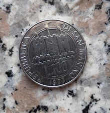 MONETA DA 100 LIRE DI SAN