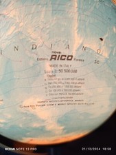 Mappamondo luminoso
