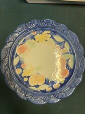 Piatto decorativo porcellana