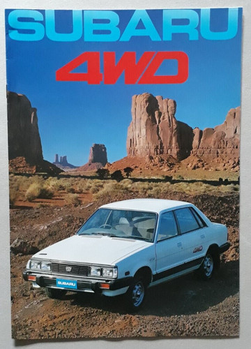 Subaru 4x4 range brochure - subaru,