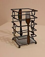 PORTAPOSATE DESIGN CUCINA - In metallo laccato nero - SCOLAPOSATE