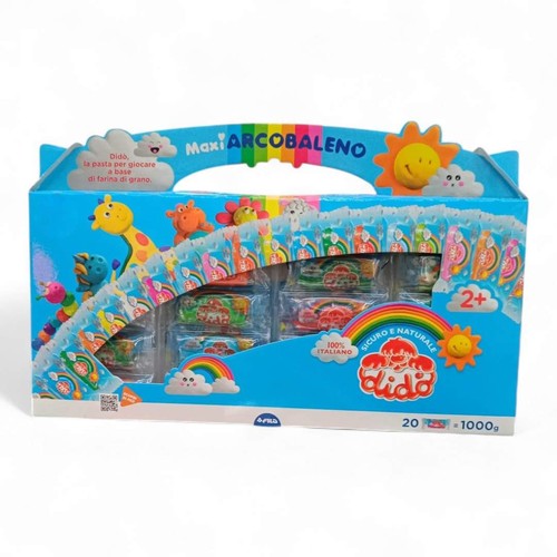 Plastilina maxi arcobaleno - maxi,