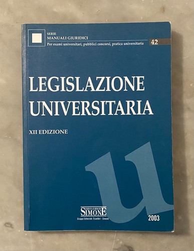 Legislazione universitaria
