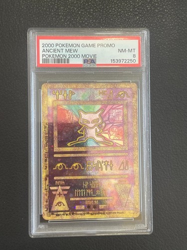 Pokemon ancient mew - psa, 8
