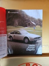 Scheda Alfa Romeo 1600 Junior Zagato Allegato Al Modello In Scala Leggi Info 