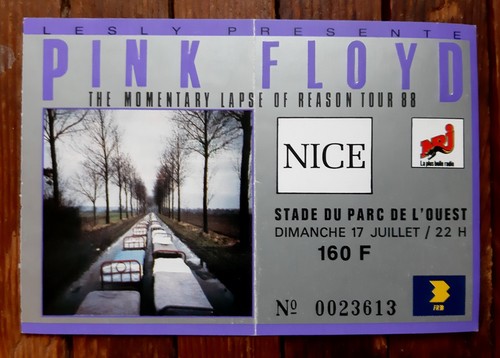 Ticket billet used - used, place