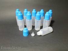 flaconi bottiglie 15ml x10 PE