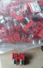 10pz Connettore RCA stereo da pannello presa femmina orizzontale PCB a saldare