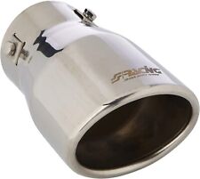 Simoni Racing TRX24 Terminale di Scarico in Acciaio Inox Ovale e Inclinato